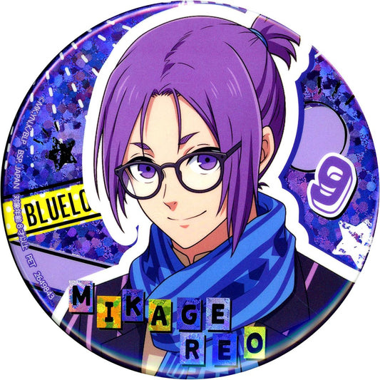 Reo Mikage Blue Lock x Namco Campaign Break Time Round Hologram Button [USED]