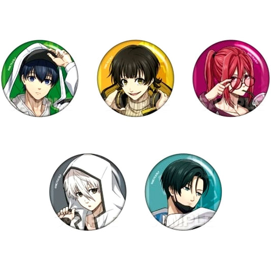 Set of 5 Blue Lock Trading Button Tactical Ver. [USED]