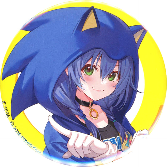 Korone Inugami - Sonic / Mini Character Badge Sega Lucky Lottery Online Hololive SoniKoro 2023 Prize E-3 [USED]