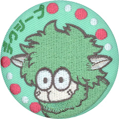My Hero Academia Deku Sheep Animal Embroidery Badge Collection Buttons [USED]