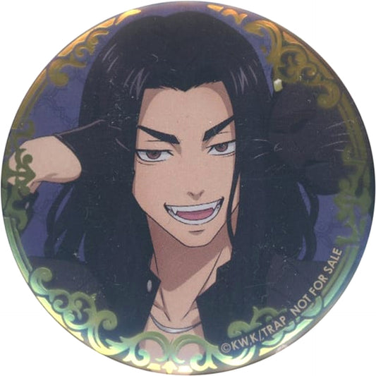 Tokyo Revengers Keisuke Baji Hot Stamping Ver. Trading Can Badge Majestic Beast Bic Camera Kojima Sofmap Limited Box Purchase Privilege Buttons [USED]