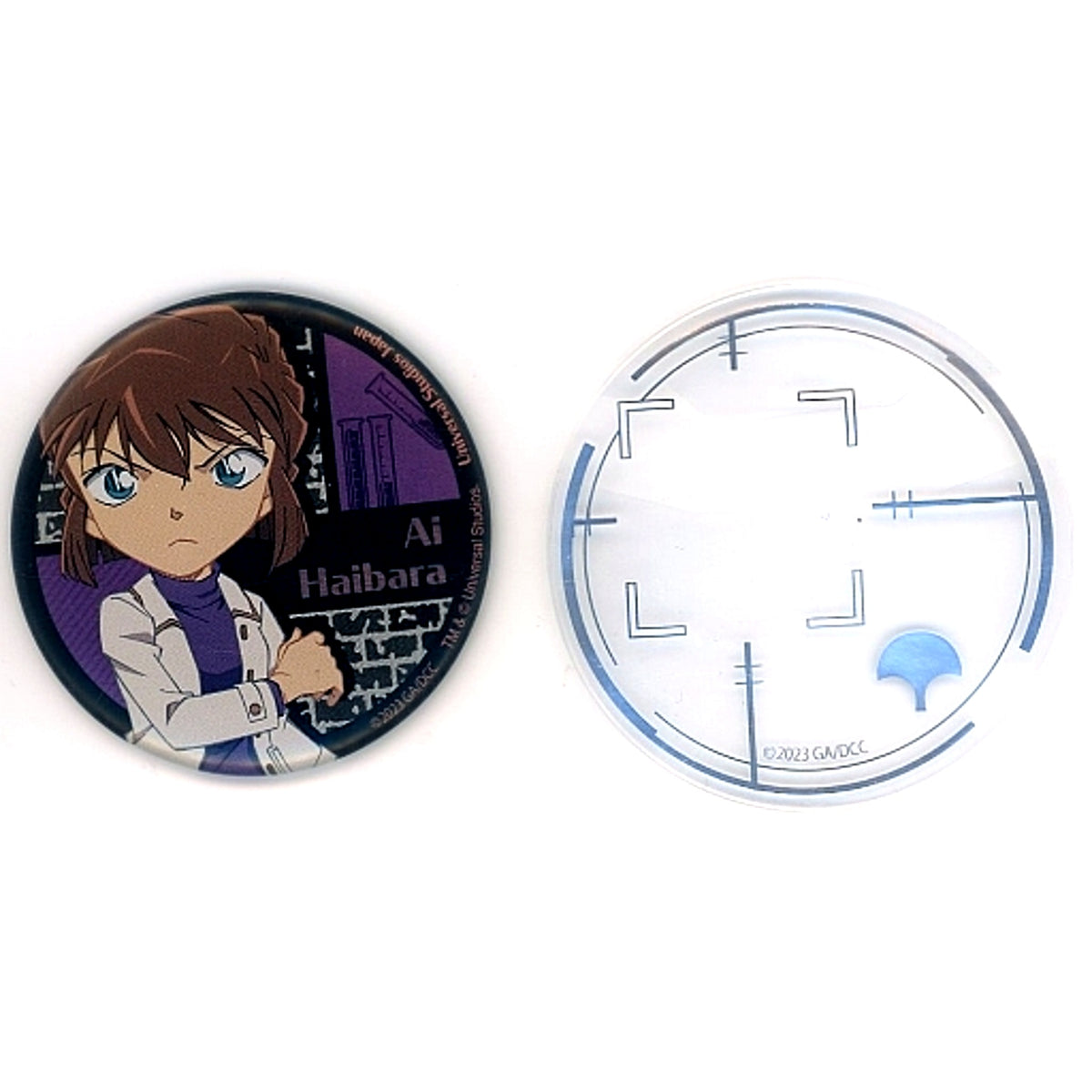 Ai Haibara Detective Conan Button Collection 2023 Universal Studios Japan 2023 Limited [USED]