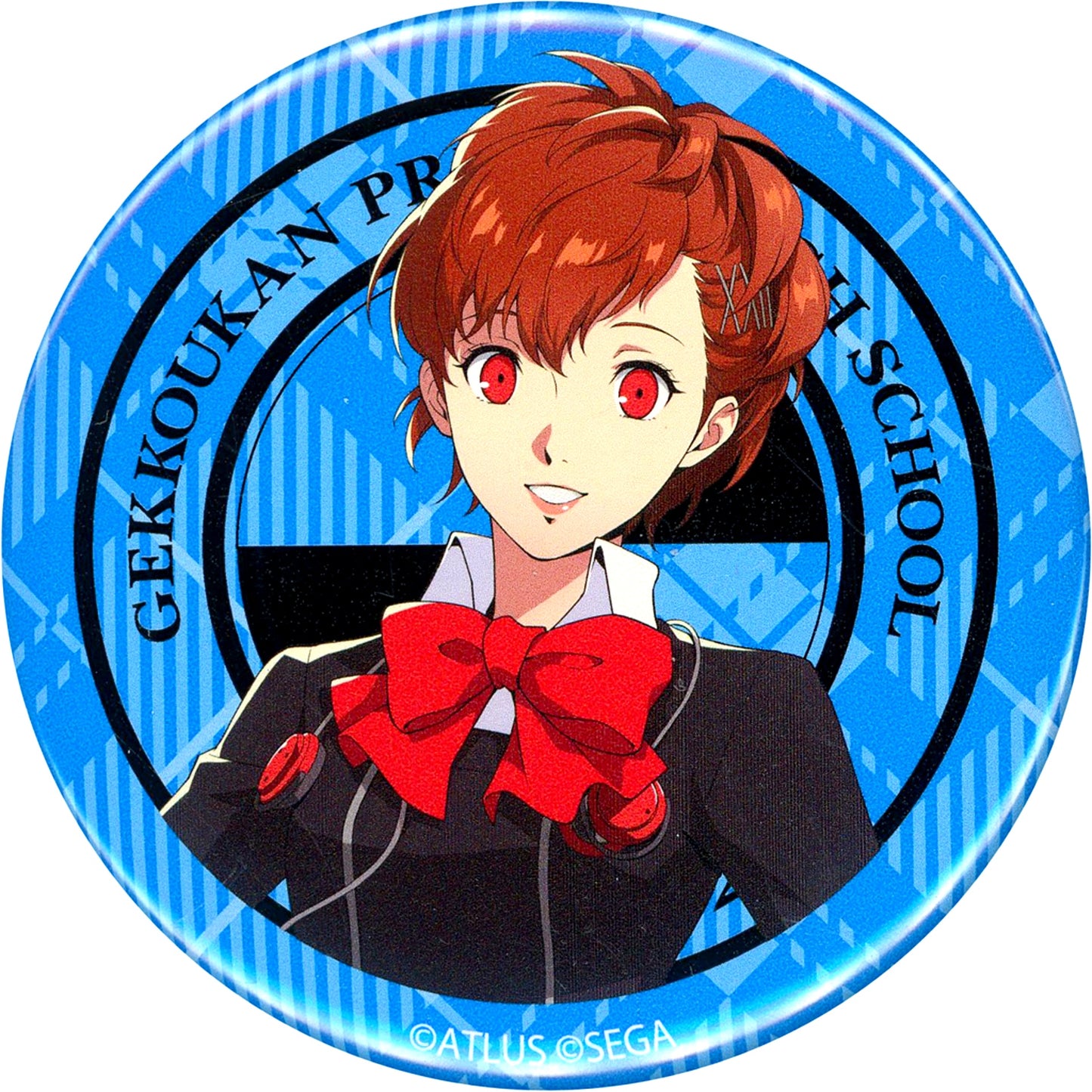 Female Protagonist Persona 3 Portable Button Persona Series Kobe Tourism Bureau Journey to KOBE Collab [USED]