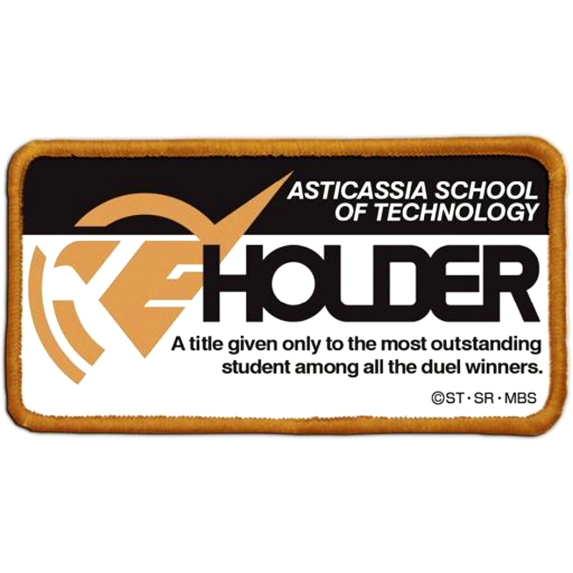 Asticassia School of Technology Holder Detachable Full Color Patch Mobile Suit Gundam The Witch from Mercury [USED]