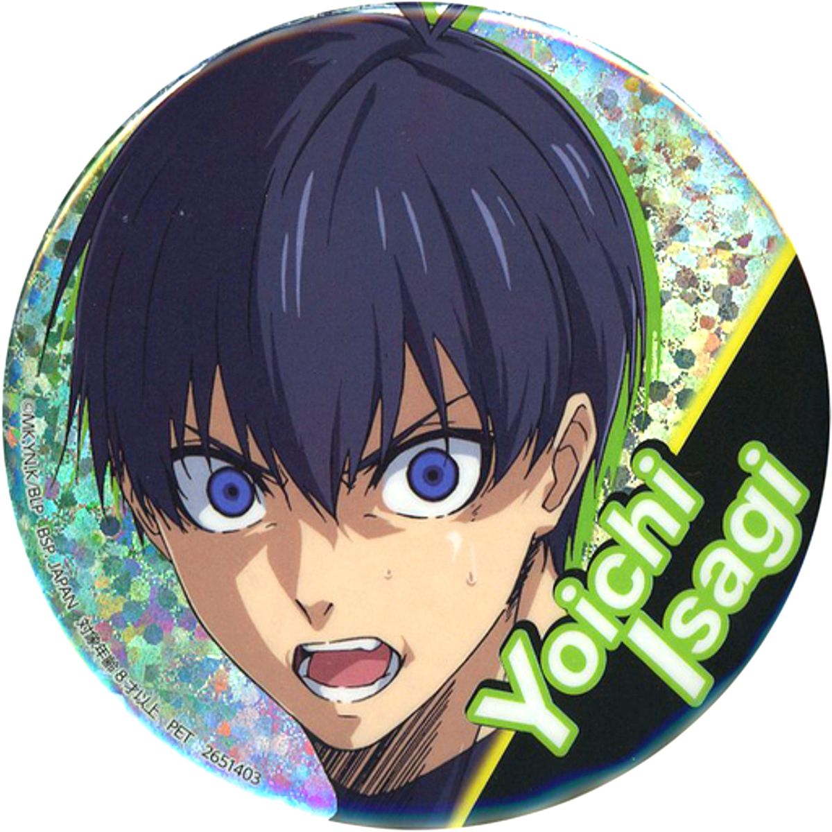 Yoichi Isagi Blue Lock Hologram Button vol.3 [USED]
