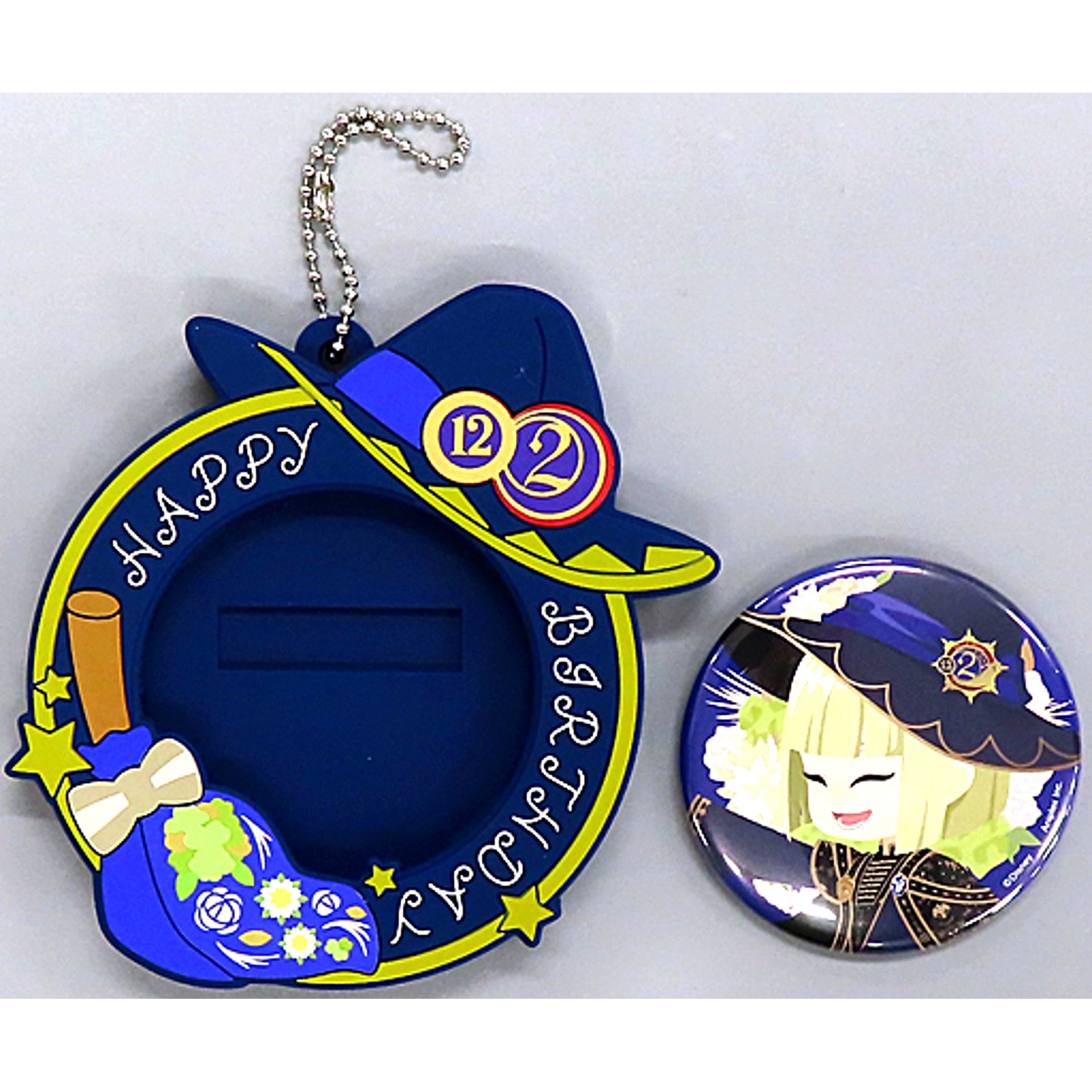 Rook Hunt Disney Twisted Wonderland Bloom Birthday Button with Cover Rook Birthday Commemorative Goods [USED]