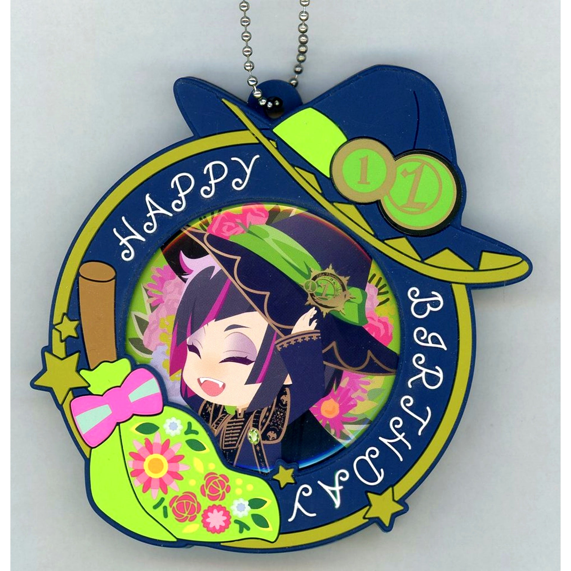 Lilia Vanrouge Disney Twisted Wonderland Bloom Birthday Button with Cover Lilia Birthday Commemorative Goods [USED]