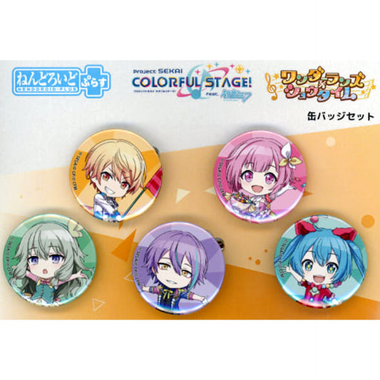 Hatsune Miku: Colorful Stage! Wonderlands X Showtime Nendoroid Plus Can Badge Set Buttons [USED]