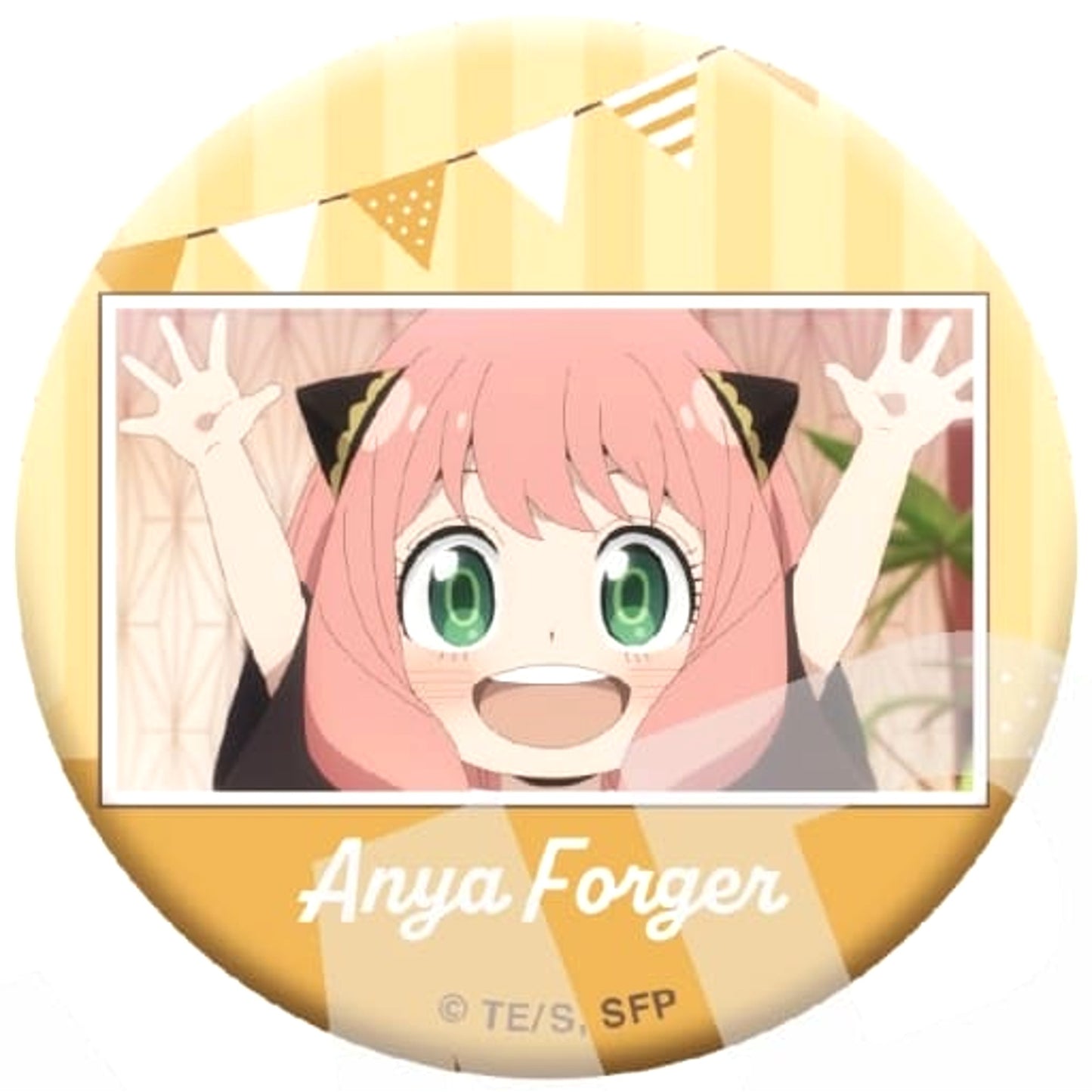 SPY x FAMILY Anya Forger Character Badge Collection Scene Buttons [USED]