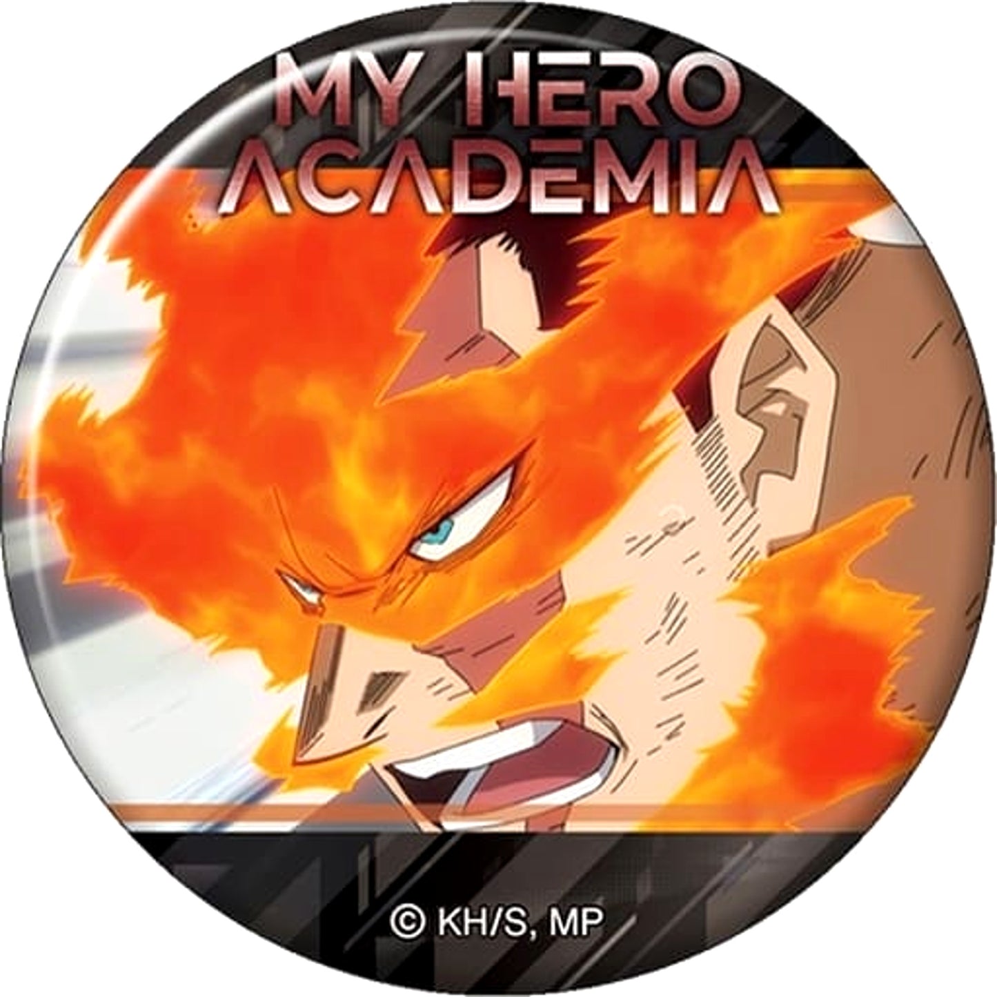 My Hero Academia Endevor Character Badge Collection Pro Heroes & Enemies Buttons [USED]