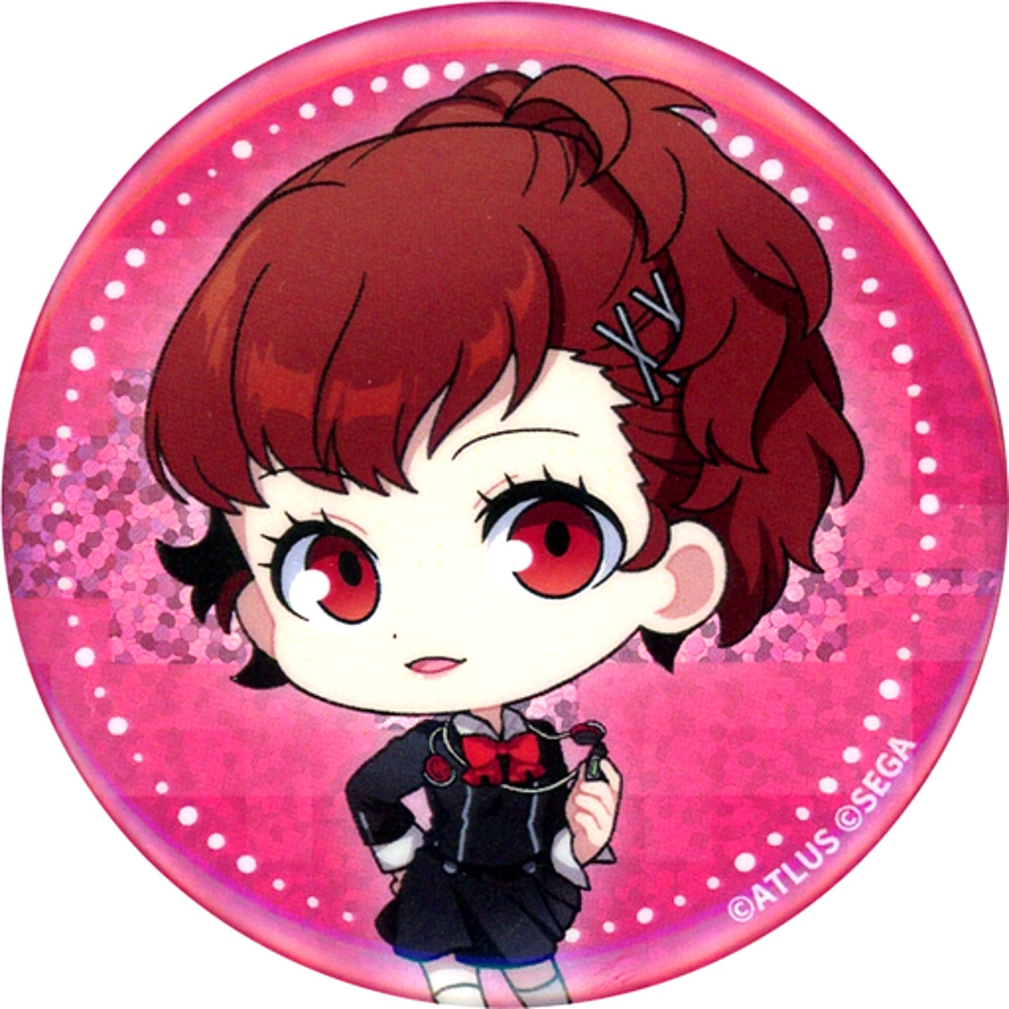 Female Protagonist Persona 3 Portable Hologram Button Prize E-2 Rakuten Collection [USED]