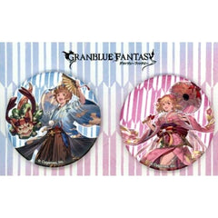Granblue Fantasy Gran Djeeta Can Badge Set A Buttons [USED]