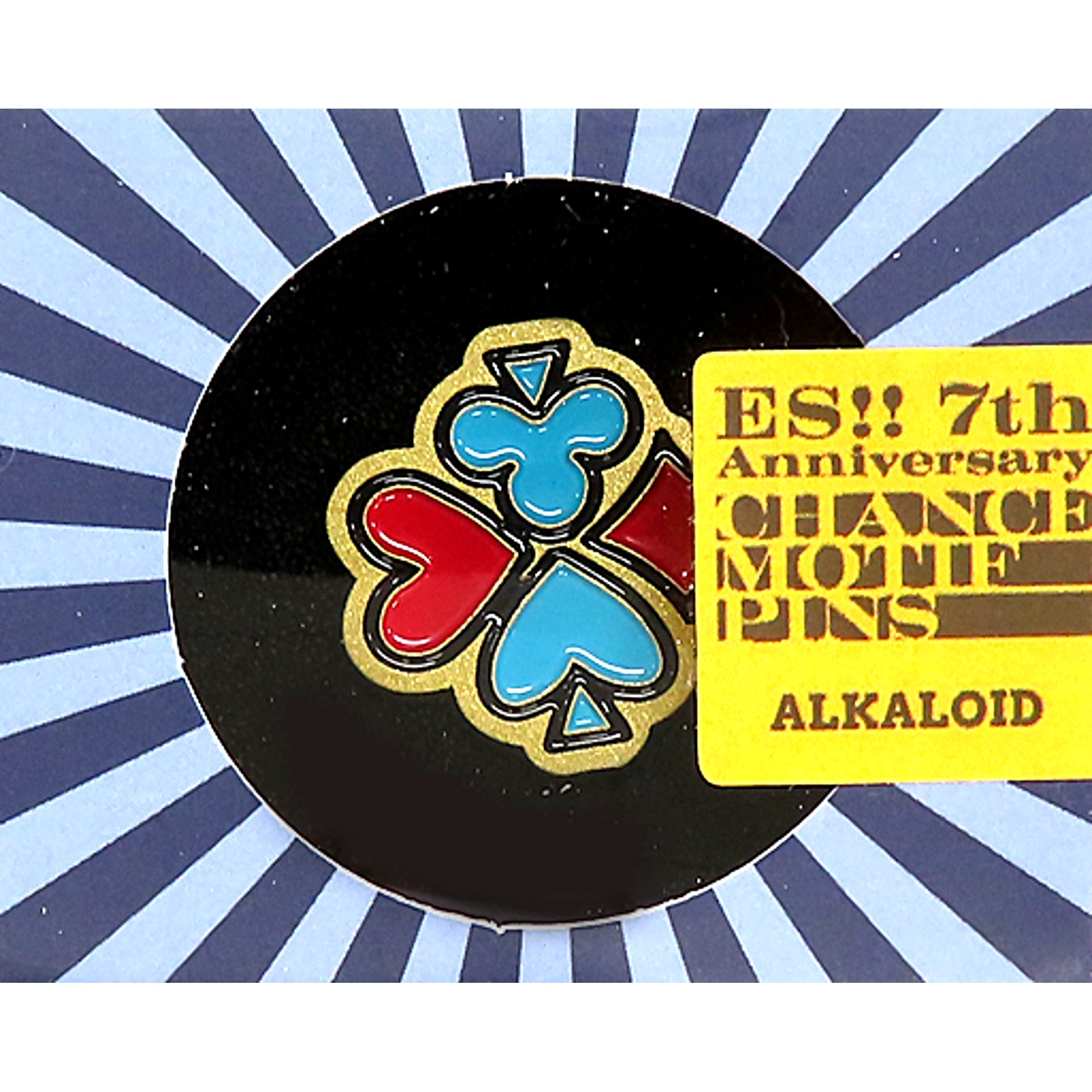 ALKALOID ES 7th Anniv. Anniversary Chance Motif Pins Ensemble Stars!! [USED]