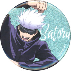 Jujutsu Kaisen 0 Satoru Gojo Trading Can Badge Animation Jujutsu Kaisen Exhibition Gekijo-ban Jujutsu Kaisen 0 hen Limited Buttons [USED]