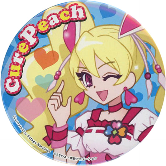 Pretty Cure Cure Peach Futago Kamikita All Stars Can Badge Collection Returns 1 Buttons [USED]