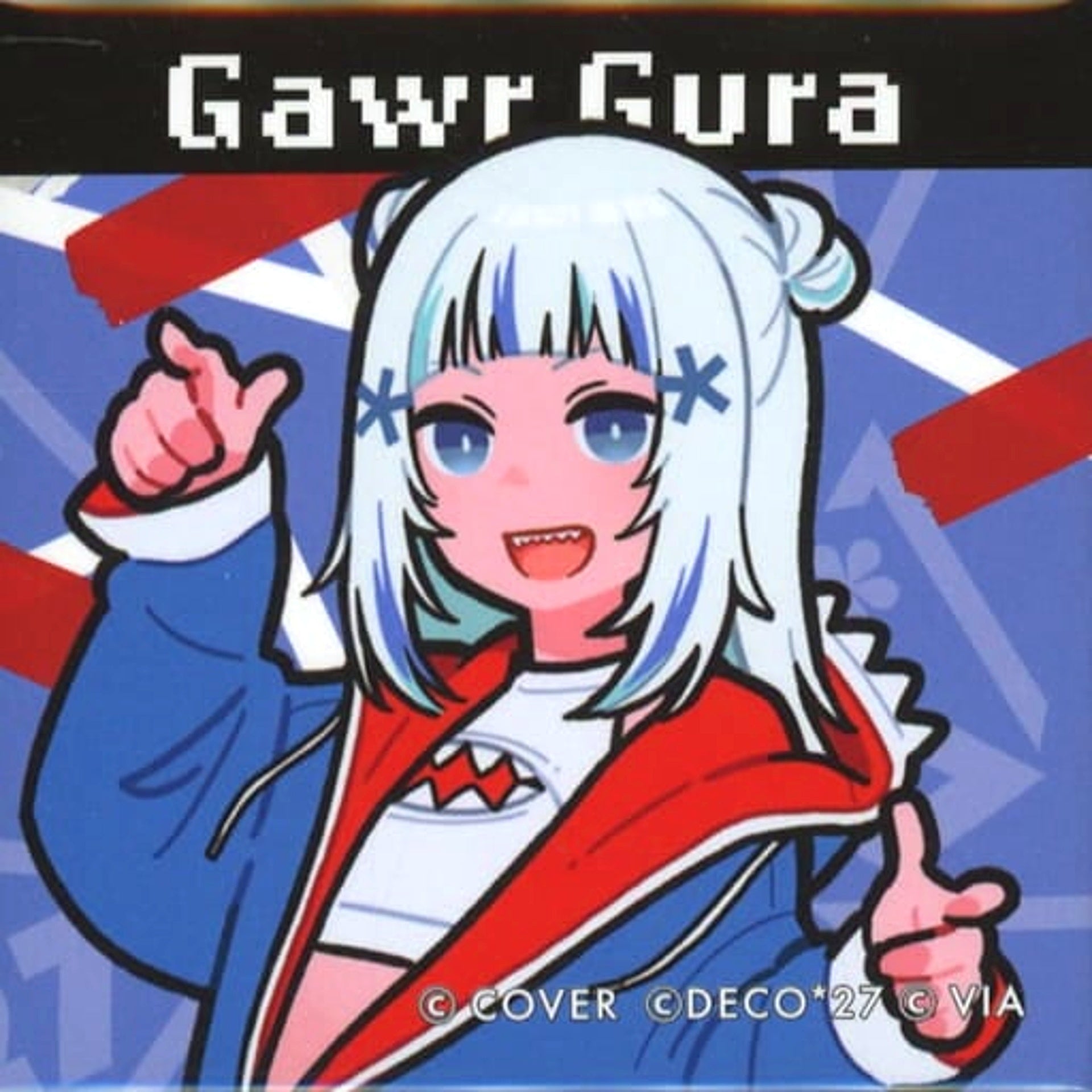 Virtual YouTuber hololive Gawr Gura hololive SUPER EXPO 2023 holo*27 Random Button Originals Side [USED]