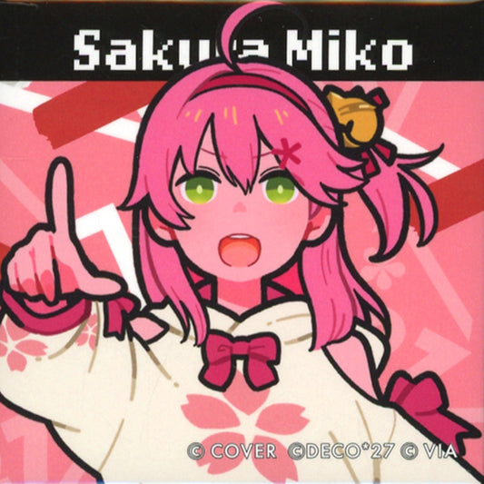 Sakura Miko Virtual YouTuber Hololive SUPER EXPO 2023 holo 27 Random Button Originals Side [USED]