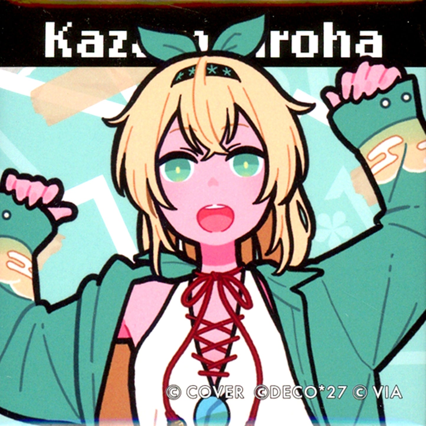 Kazama Iroha Virtual YouTuber Hololive SUPER EXPO 2023 holo*27 Random Button Originals Side [USED]