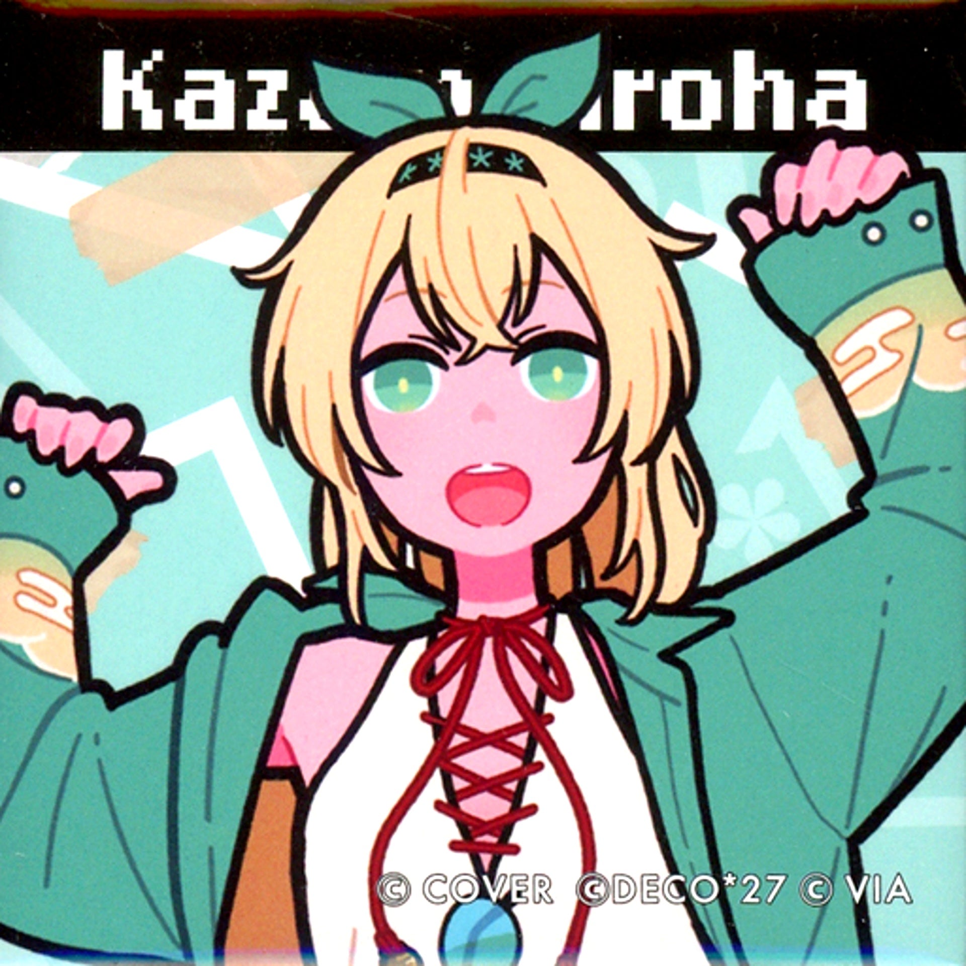 Kazama Iroha Virtual YouTuber Hololive SUPER EXPO 2023 holo*27 Random Button Originals Side [USED]