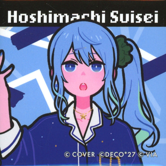 Hoshimachi Suisei Virtual YouTuber Hololive SUPER EXPO 2023 holo*27 Random Button Originals Side [USED]
