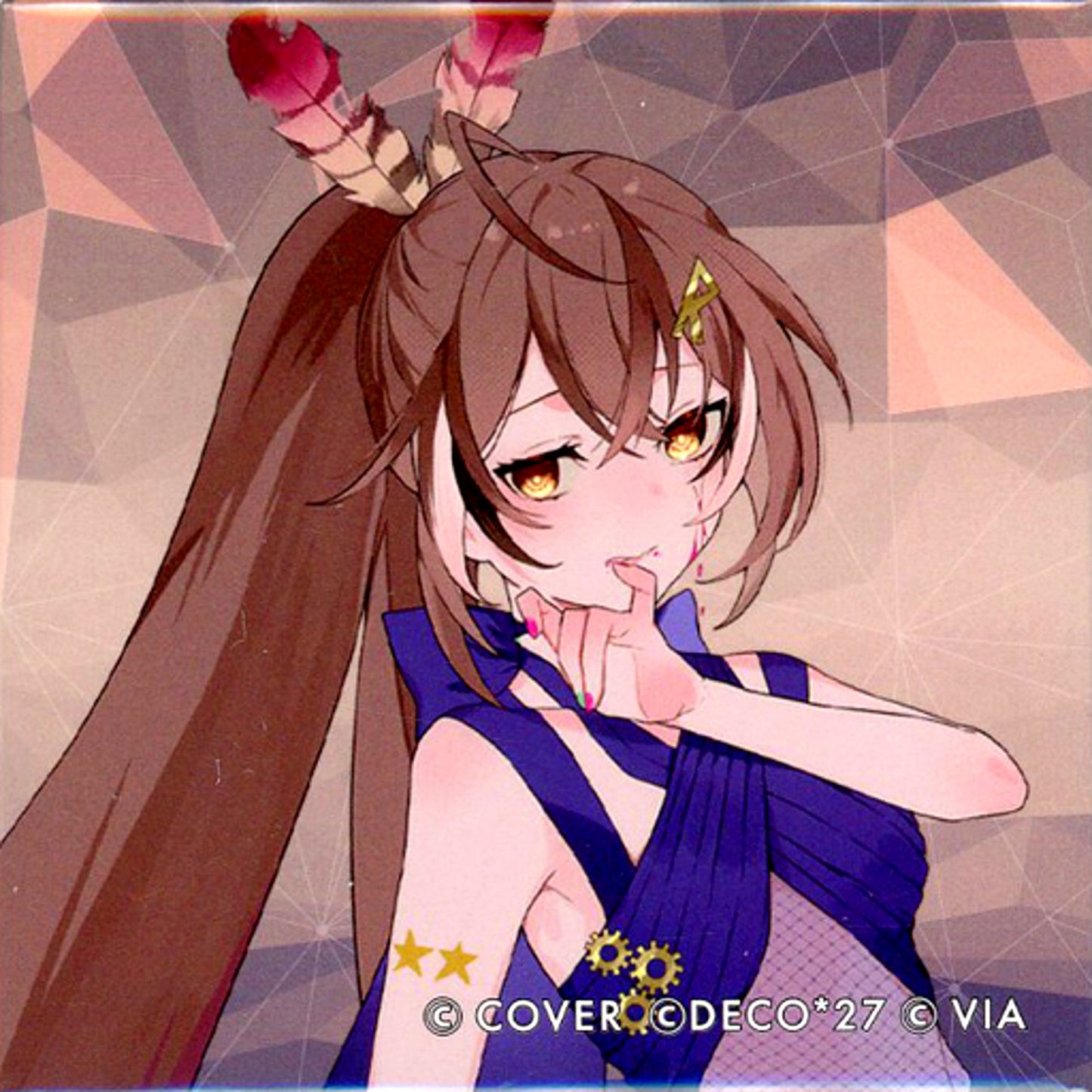 Nanashi Mumei Hololive Random Button hololive SUPER EXPO 2023 holo 27 Covers Side Virtual YouTuber [USED]