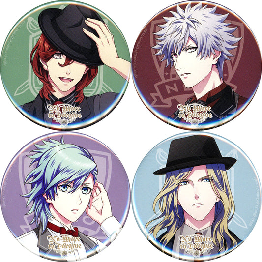 Uta no Prince Sama Shining Live Quartet Night 56mm Can Badge animate Limited Drama CD No More to Forgive Destino Ver. Bundled Bonus Set of 4 Buttons [USED]