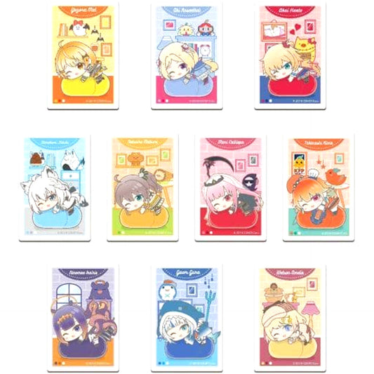 Virtual YouTuber hololive Square Button Virtual YouTuber hololive Hagumeets B BOX Complete Set of 10 [USED]