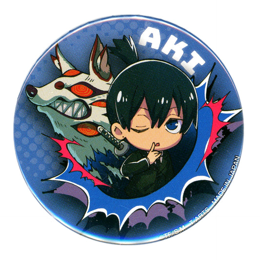 Aki Hayakawa Chainsaw Man Buchimasu! Trading Button [USED]