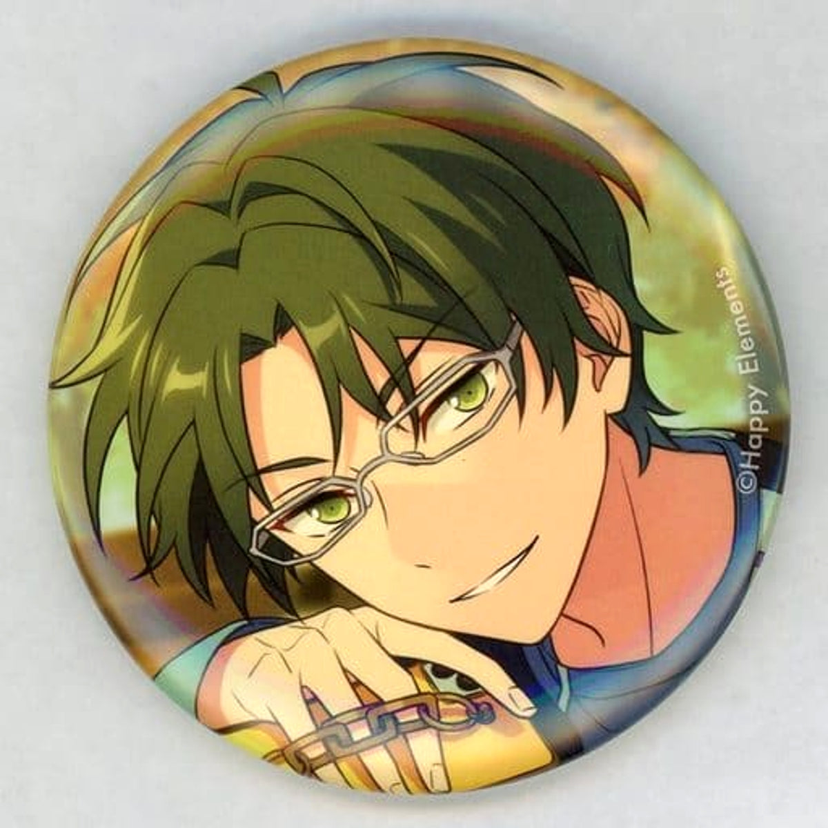 Ensemble Stars!! Keito Hasumi Theme Scout Can Badge 2022 Autumn Idol Side Buttons [USED]