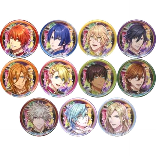 Uta no Prince Sama Sho Kurusu & Others Trading Can Badge Shining Star Stage: Song Parade Limited All 11 Types Set Buttons [USED]