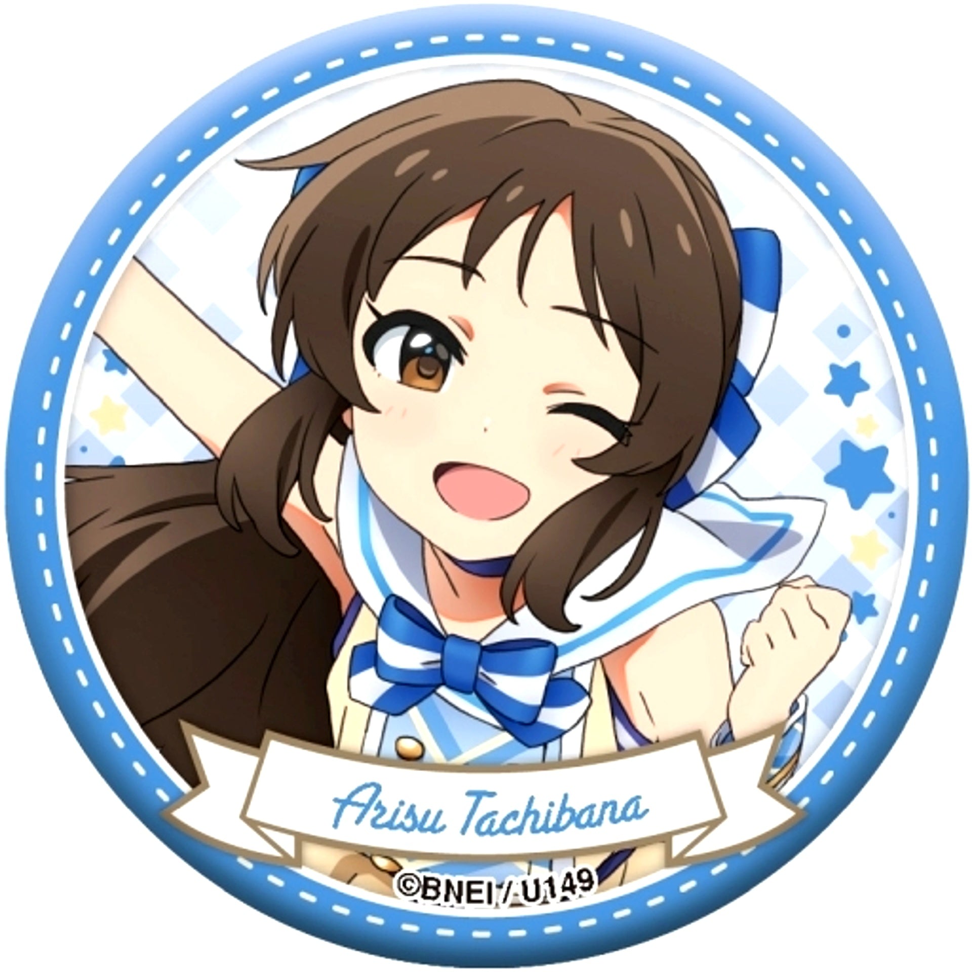 Arisu Tachibana - Stage Costume The Idolmaster Cinderella Girls U149 Character Badge Collection [USED]