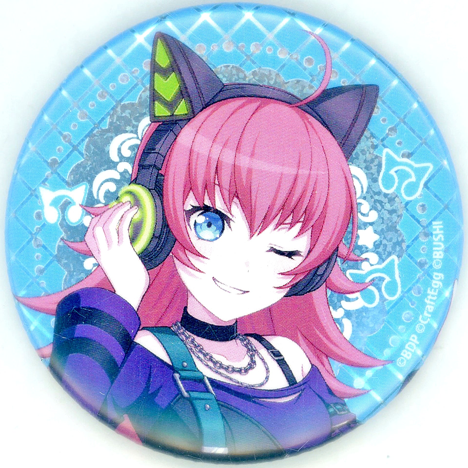CHU2 BanG Dream! Girls Band Party! Garupa 6th Anniversary Fan Festa in Akihabara Trading Hologram Button 2023 ver. vol.2 [USED]