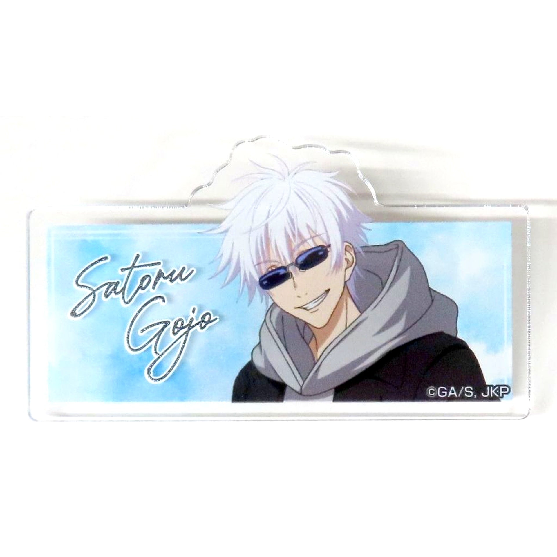 Satoru Gojo Jujutsu Kaisen Winter Clothes Ver. Drawn Acrylic Name Badge Collection Don Quijote [USED]