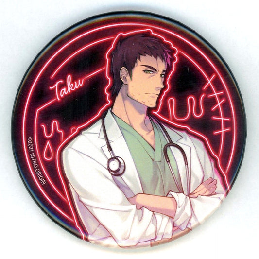 Taku E Prize Slow Damage eeo Kuji Button [USED]