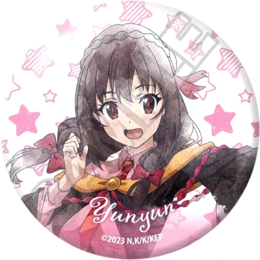 Konoauba: An Explosion on This Wonderful World! Yun Yun Watercolor Art Can Badge Buttons [USED]