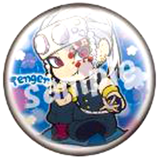 Tengen Uzui Pita! Defome Demon Slayer Take a Breather Trading Button [USED]