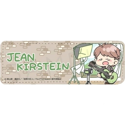 Attack on Titan The Final Season Jean Kirstein Mocho-D Long Leather Badge Part 8 Buttons [USED]