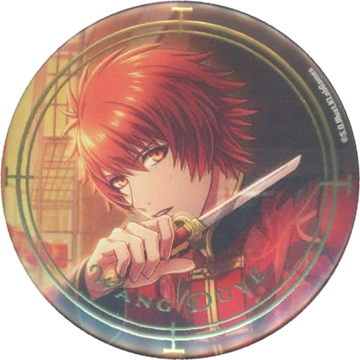 Uta no Prince Sama Shining Live Otoya Ittoki As Otoya Foil-Stamped Big Can Badge No More Series Another Shot Ver. Buttons [USED]