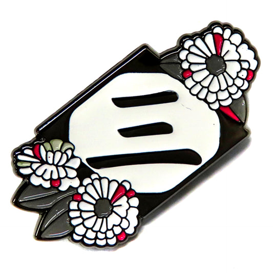 Squad 3 BLEACH Thousand-Year Blood War Gotei 13 Squad Flower Pins Collection AnimeJapan 2023 Mail Order Ltd [USED]