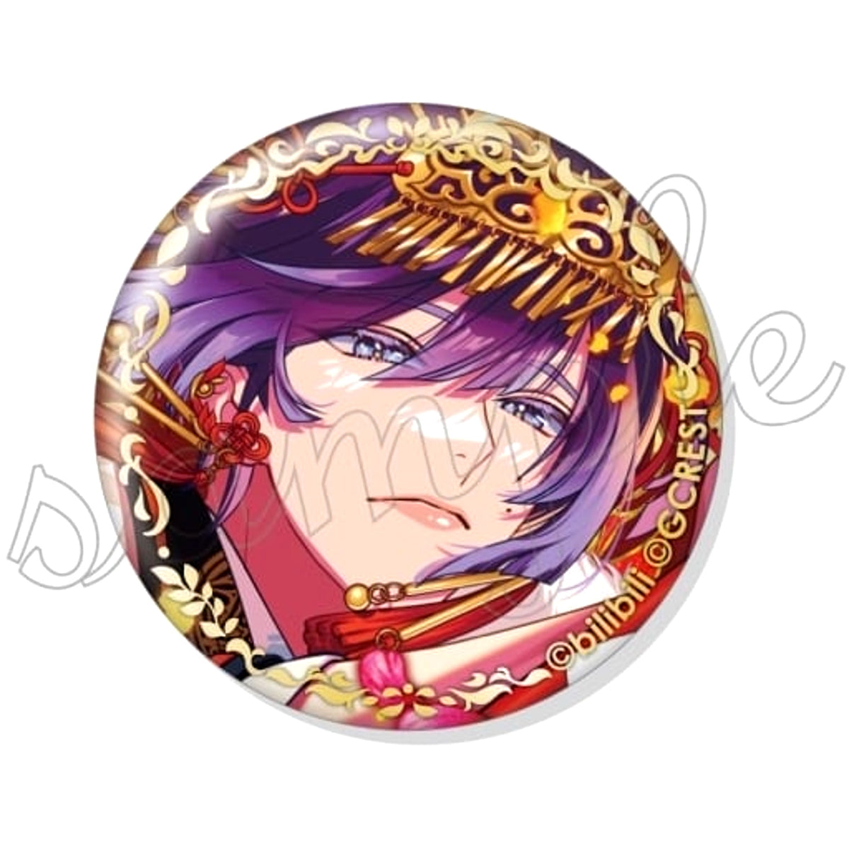 Yume Shokunin to Wasureji no Kuroi Yosei Tamayura A Normal Ver. Trading Foil Stamped Can Badges Vol.2 Buttons [USED]