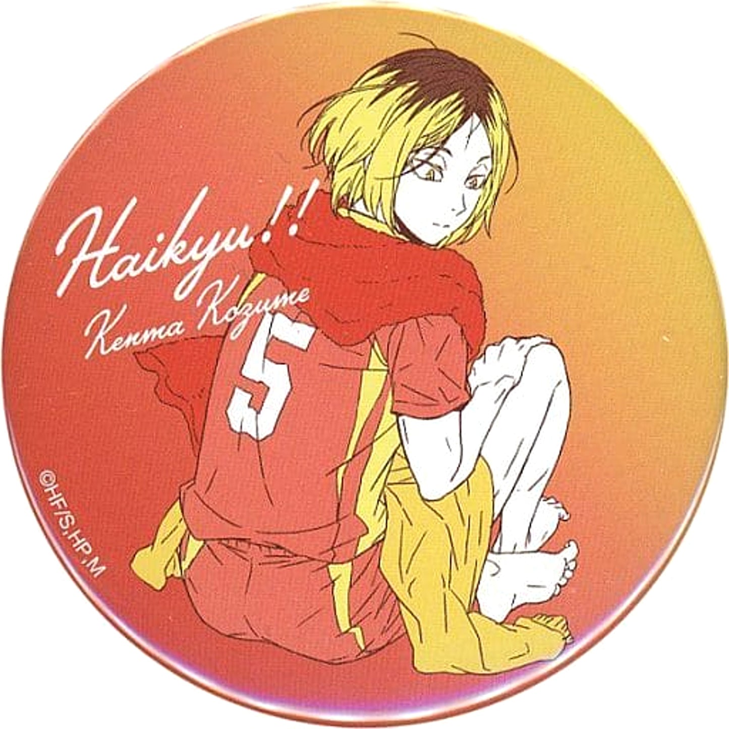Kenma Kozume A Character Color Haikyu!! Undameshi! Mikuji Off Shot X Color 2nd Edition Button Little Luck [USED]