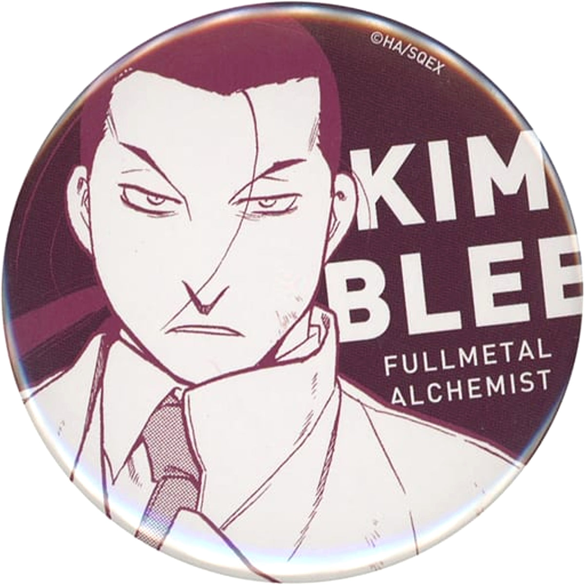 Fullmetal Alchemist Solf J. Kimblee Trading Can Badge Collection Appointed Day Fullmetal Alchemist Cafe Limited Buttons [USED]