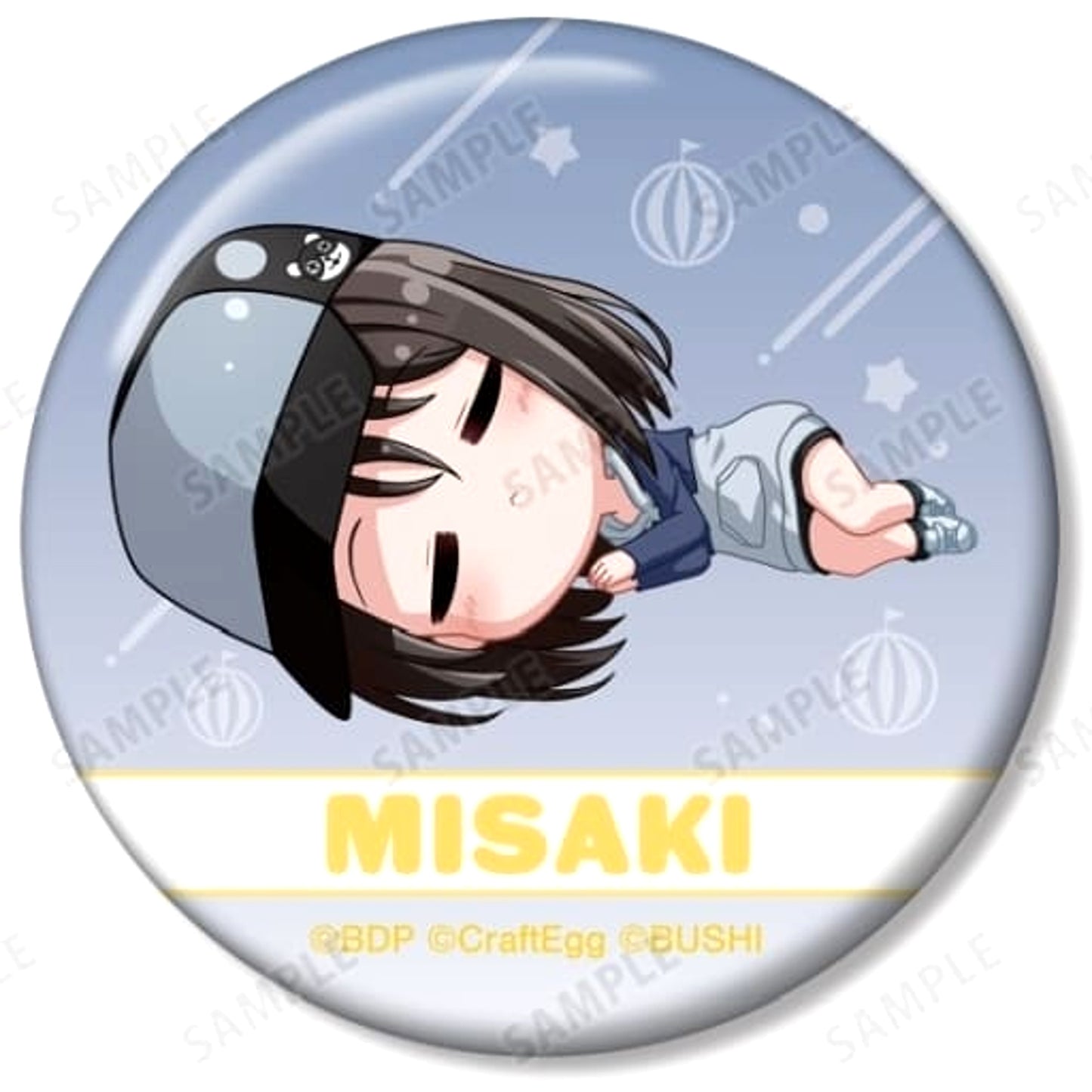 BanG Dream! Girls Band Party! Misaki Okusawa Chibikoro Trading Can Badge Ver.C Buttons [USED]