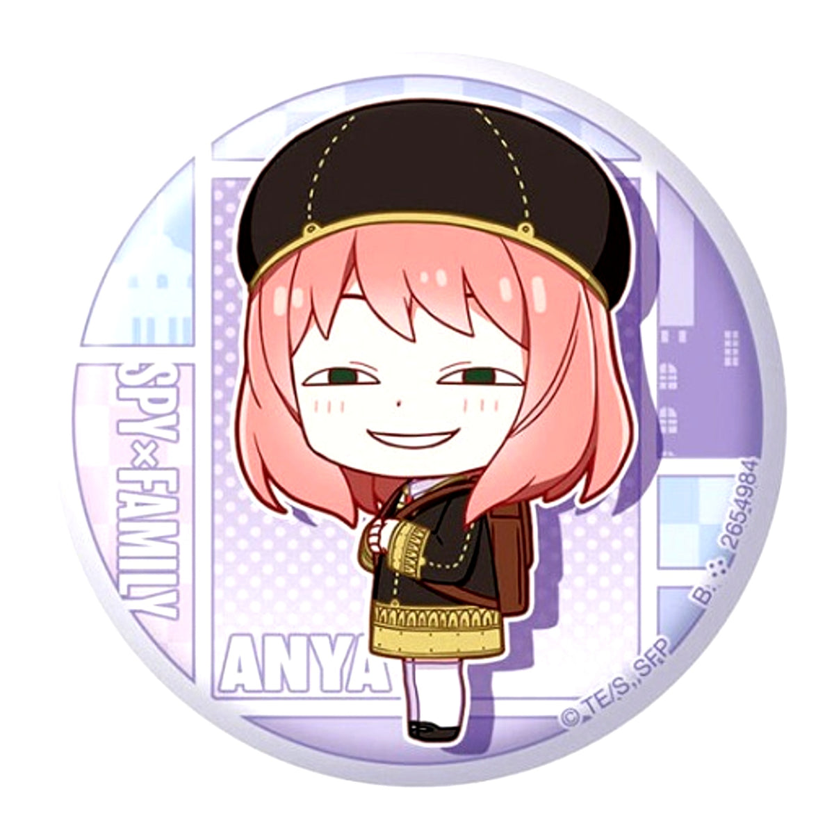 Anya E C Prize Spy x Family Anya Ippai Assort Gashapon Kuji Button [USED]