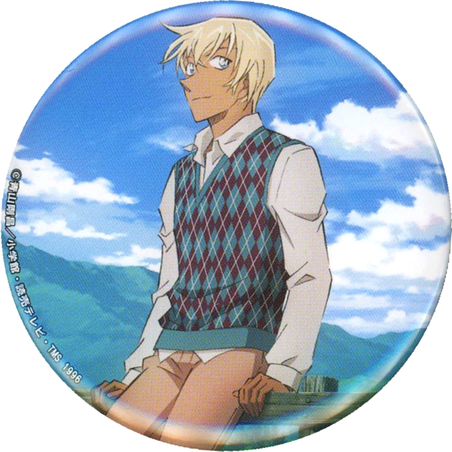 Toru Amuro Full Body Detective Conan Blind Button Country Ver. [USED]