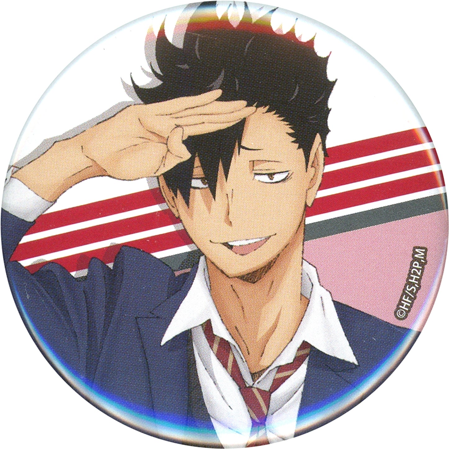 Tetsuro Kuroo Haikyu!! B Button Anime Original Art Exhibition IN Tokyo Skytree Town [USED]