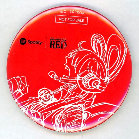 Uta Red Background One Piece Film Red x Spotify Search for Uta's Voice Treasure Hunt Event in Shibuya Gachapon Prize [USED]