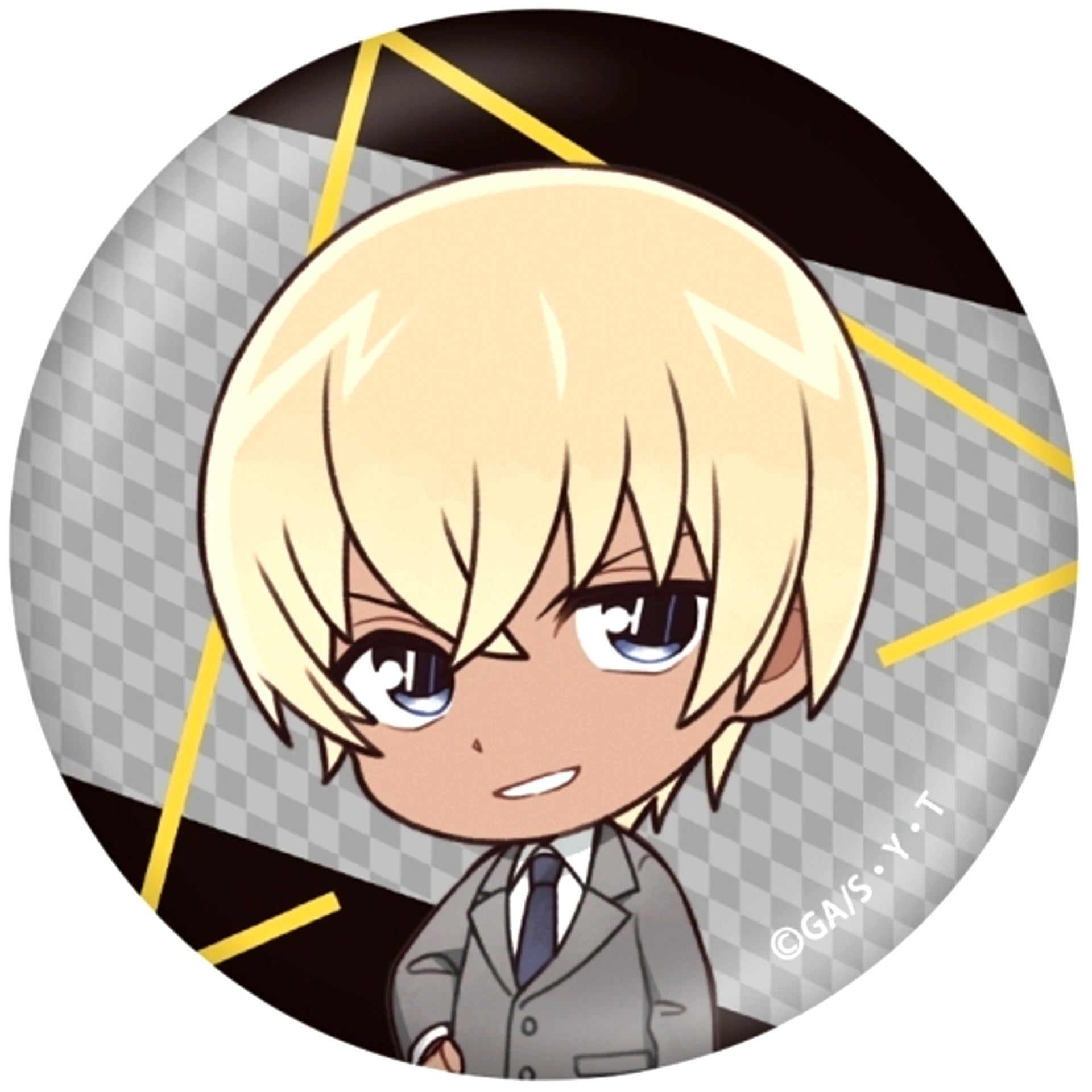Rei Furuya Detective Conan Puchi Chara Collect Button Vol. 6 [USED]