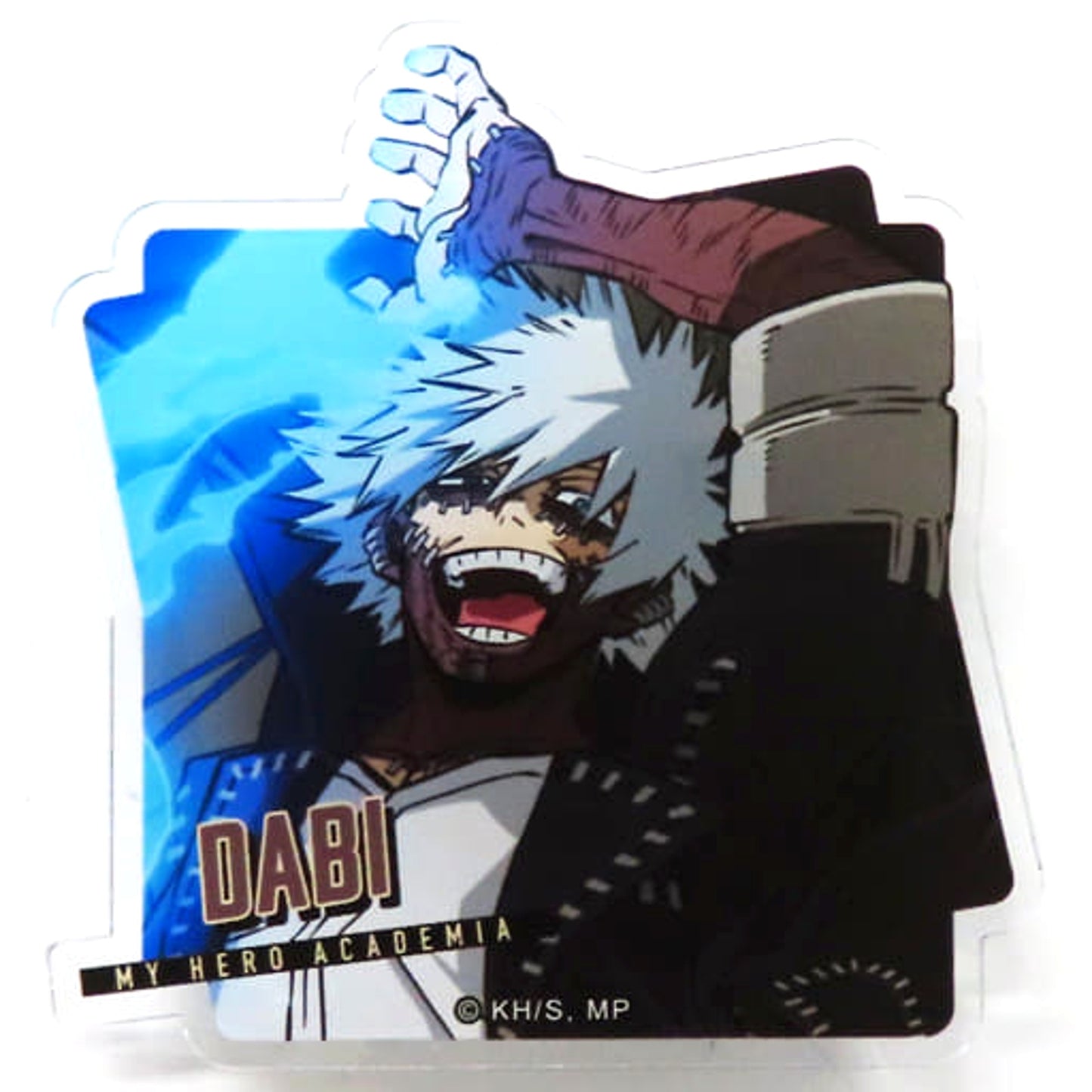 My Hero Academia Dabi Acrylic Stand Badge Collection My Hero Academia Villain Awakens Rise of Heroes in Jump Shop Limited Buttons [USED]