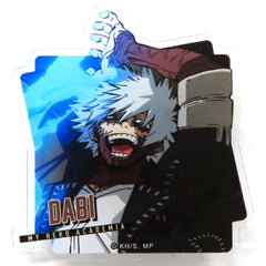 My Hero Academia Dabi Acrylic Stand Badge Collection My Hero Academia Villain Awakens Rise of Heroes in Jump Shop Limited Buttons [USED]